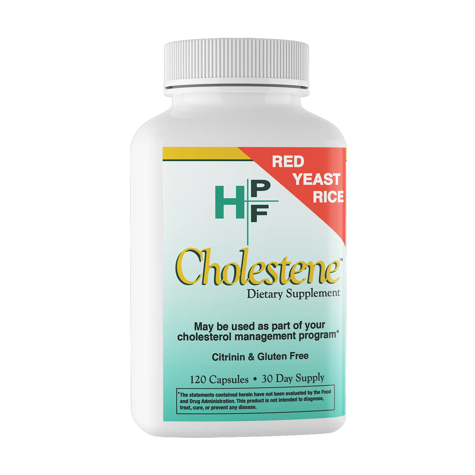 Червоний дріжджовий рис Healthy Origins HPF Cholestene, 120 капсул